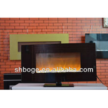 36" wall hanging curved electric kmart fireplace